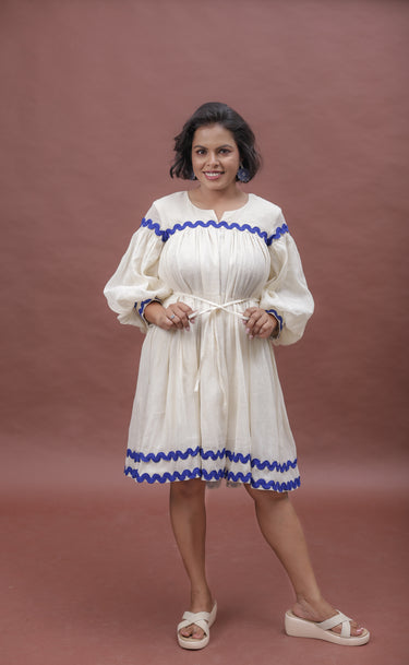 Layered Sunset Elegance Dress